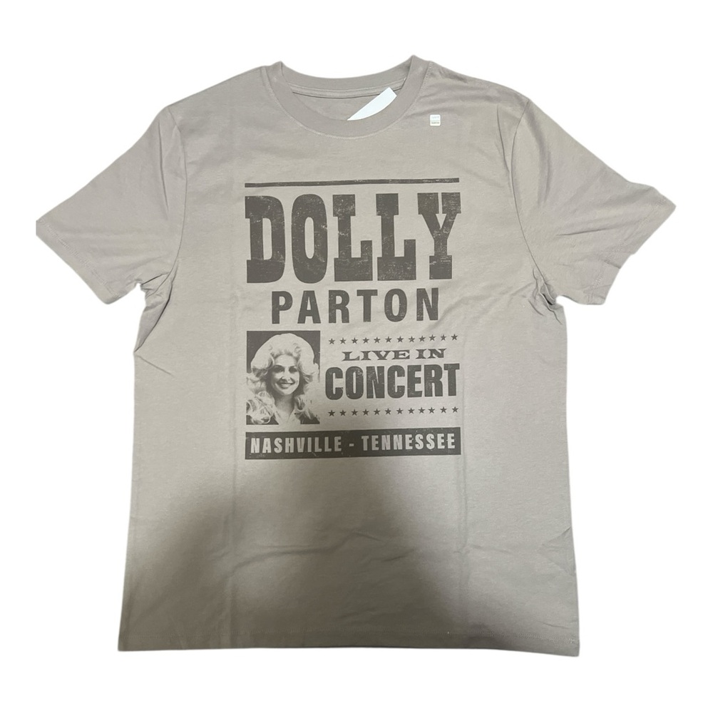 Dolly Parton Live In Concert Graphic Tee Shirt - Picture 2 of 3